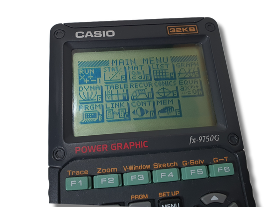 Graafinen laskin (Casio fx-9750G Plus) #2