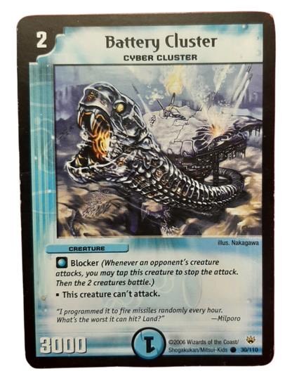 DuelMasters keräilykortti - Battery Cluster (Dm-05)