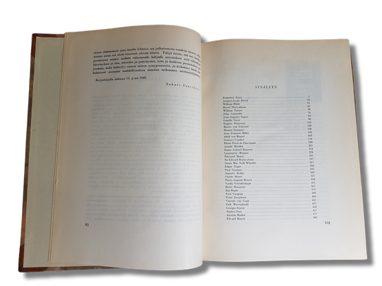 Taidekirja (Suuret taiteilijat Osa II - Goyasta Picassoon)