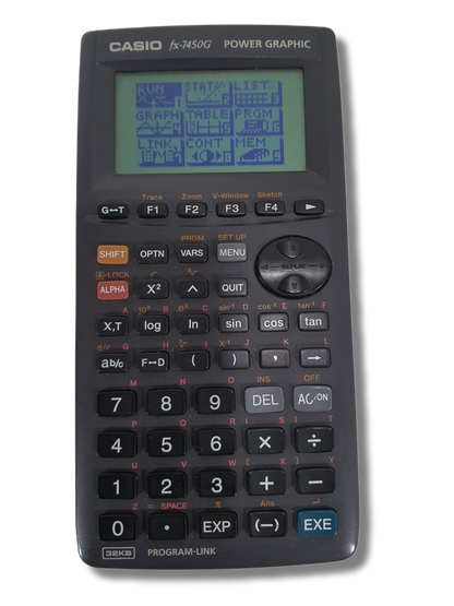 Graafinen laskin (Casio fx-7450G)