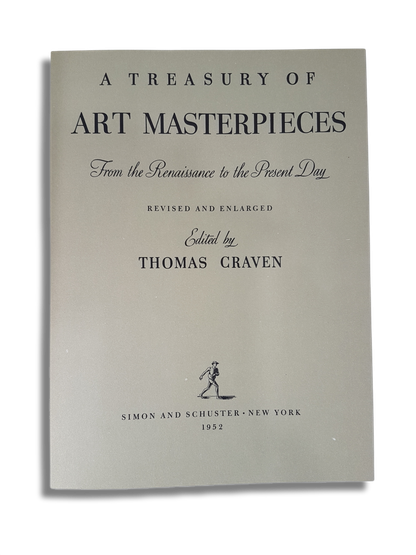 Taidekirja (A Treasury of Art Masterpieces Form the Renaissance to the Present Day - Edited by Thomas Craven)
