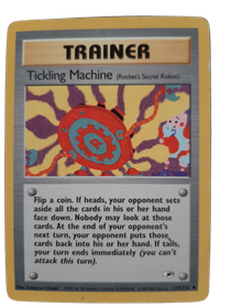 Pokemon kortti Tickling Machine 119/132 
(Gym Heroes)