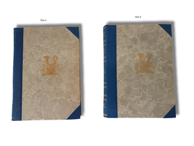 Kirjasarja (Mannerheimin muistelmat, ensimmäinen osa numeroitu 735 / 6000)