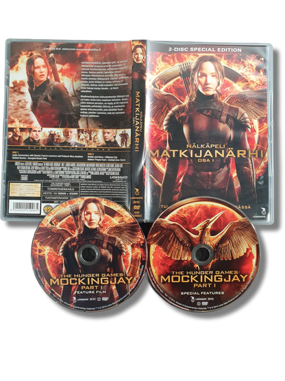 DVD -elokuva (Nälkäpeli - Matkijanärhi, osa 1) K12