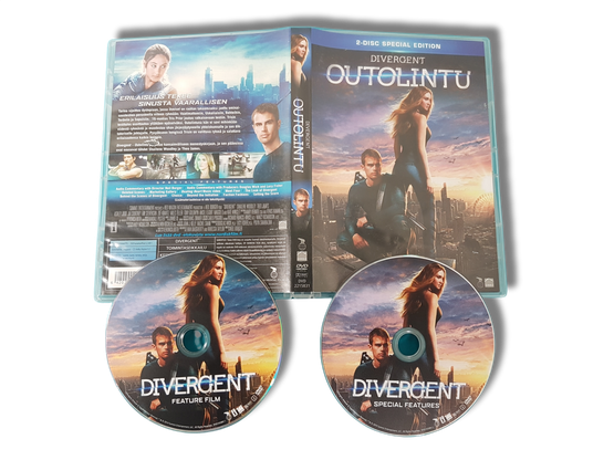 DVD-elokuva (Divergent - Outolintu) K12