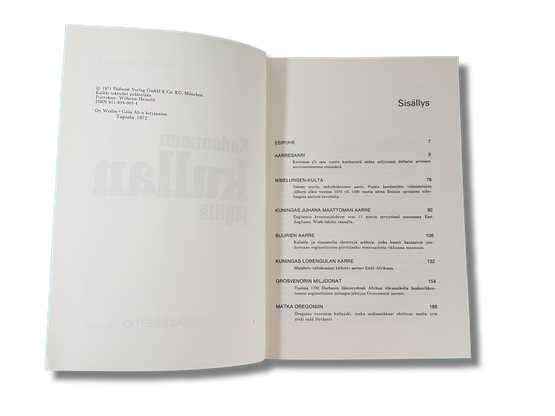 Kirja (Janus Piekalkiewicz - Kadonneen kullan jäljillä)