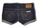 Farkkushortsit (Calvin Klein, koko W26)