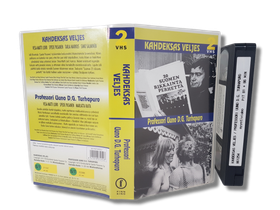 VHS-elokuva (Finnkino 2-VHS : Kahdeksas veljes & Professori Uuno D.G. Turhapuro)