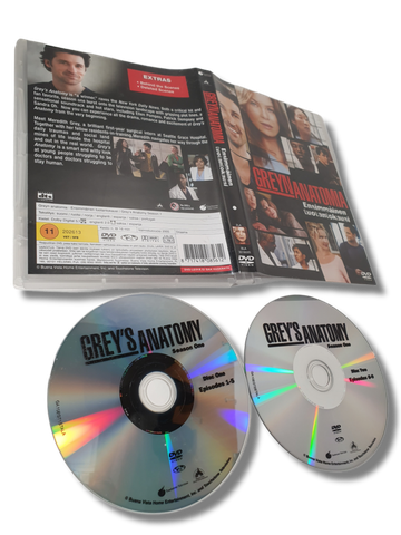 DVD -televisiosarja (Greyn anatomia, 1. kausi) K12