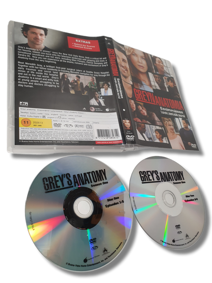 DVD -televisiosarja (Greyn anatomia, 1. kausi) K12
