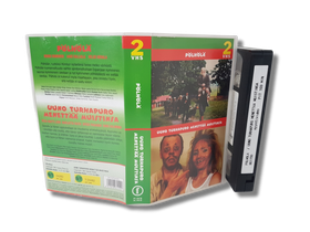 VHS-elokuva (Finnkino 2-VHS : Pölhölä & Uuno Turhapuro menettää muistinsa) S