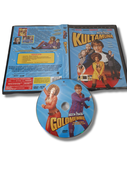 DVD -elokuva (Austin Powers ja Kultamuna) K12