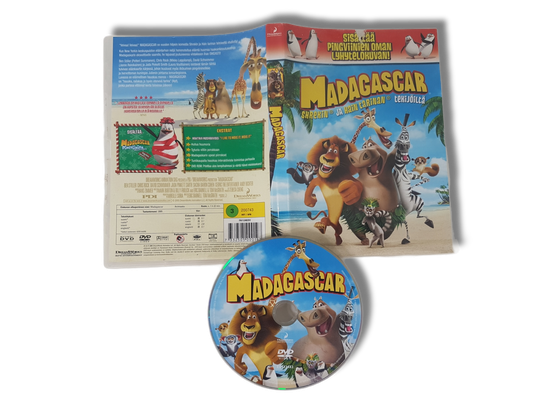 Lasten DVD-elokuva (Madagascar) S