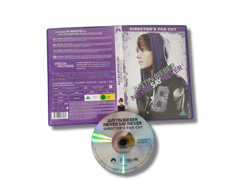 DVD -elokuva (Justin Bieber - Never Say Never) S