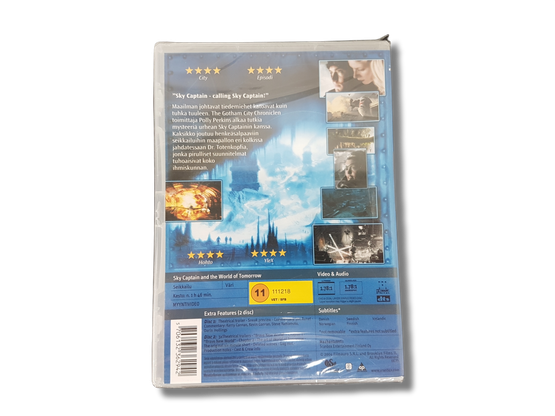DVD -elokuva (Sky Captain and the World of Tomorrow) K12