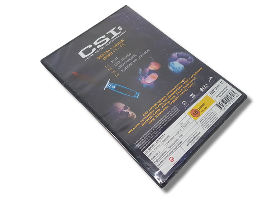 DVD -televisiosarja (CSI: Crime Scene Investigation, 1. kauden jaksot 1 - 4 Special Edition) K16