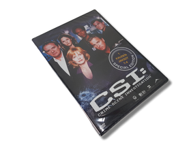 DVD -televisiosarja (CSI: Crime Scene Investigation, 1. kauden jaksot 1 - 4 Special Edition) K16