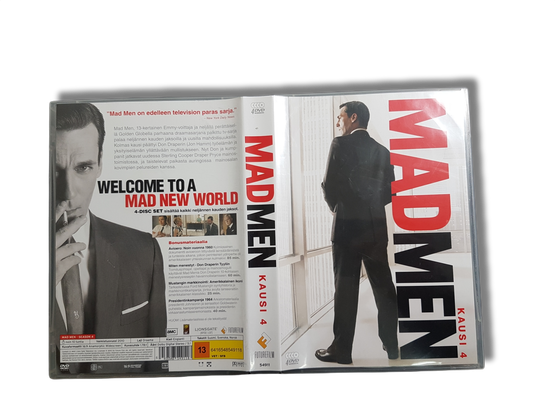 DVD -televisiosarja (Mad Men,  4. tuotantokausi) K12