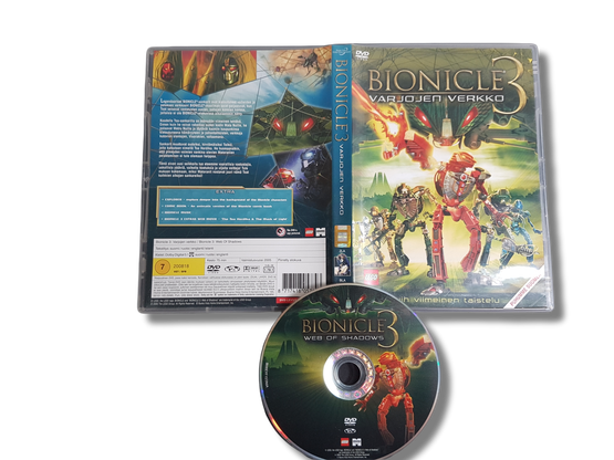 Lasten DVD-elokuva (Bionicle 3 - Varjojen verkko) K7