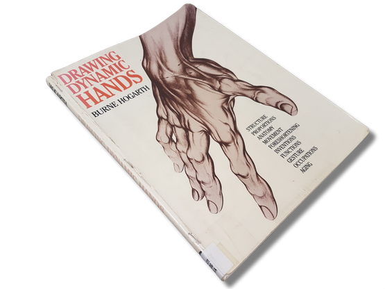 Kierrätyskirja (Burne Hogart - Drawing Dynamic Hands)