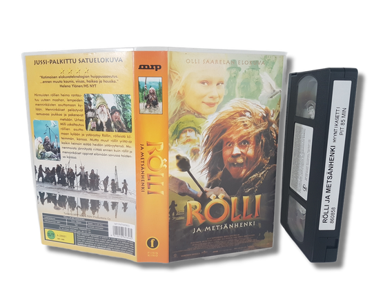 VHS - lastenelokuva (Rölli ja metsänhenki) S