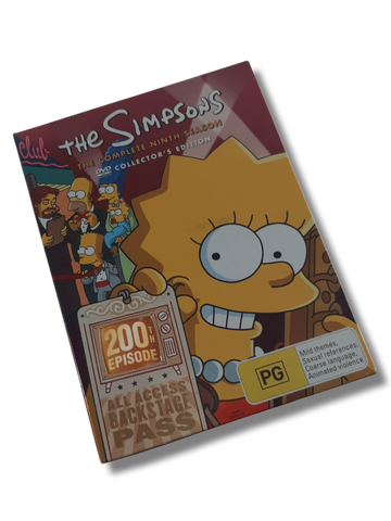 DVD -televisiosarja (Simpsons kausi 9.) K12