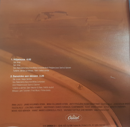 CD -single (Irina)