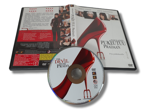DVD -elokuva (Paholainen Pukeutuu Pradaan) S