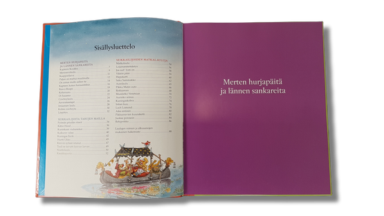 Lasten kierrätyskirja (Nuottikirja - Mauri Kunnas - Seikkailijan laulukirja)