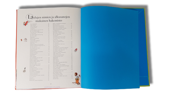 Lasten kierrätyskirja (Nuottikirja - Mauri Kunnas - Seikkailijan laulukirja)