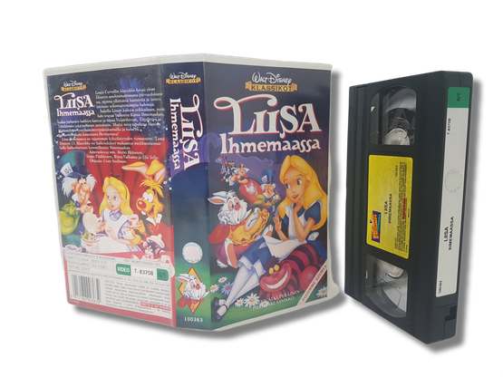 Lasten VHS-elokuva (Liisa ihmemaassa) S