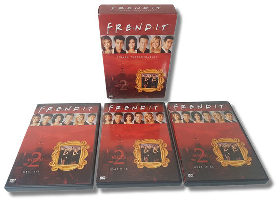 DVD -televisiosarja (Frendit 2. tuotantokausi) S