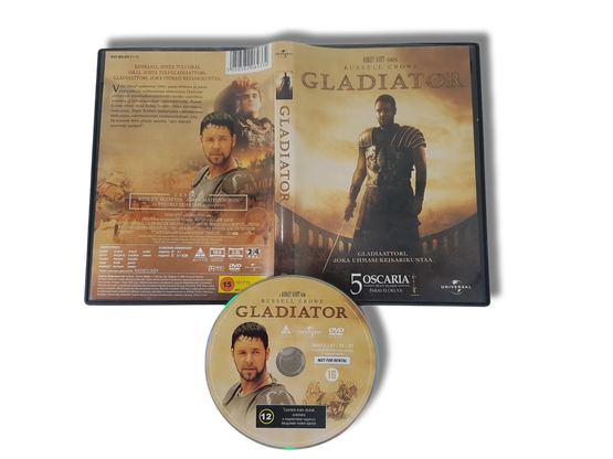 DVD-elokuva (Gladiator) K16