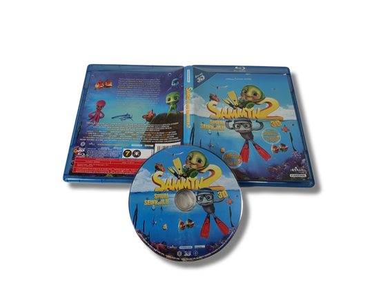 Lasten Blu-Ray -elokuva (Sammyn suuri seikkailu 2 3D) K7