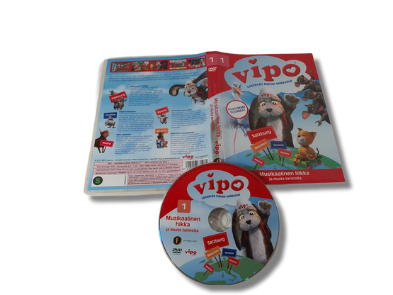 Lasten DVD -elokuva (Vipo - Lentävän koiran seikkailut 1) S