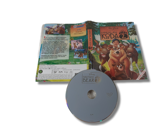 Lasten DVD -elokuva (Karhuveljeni Köda 2) S
