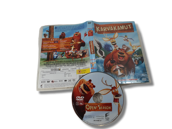 Lasten DVD -elokuva (Karvakamut) K7