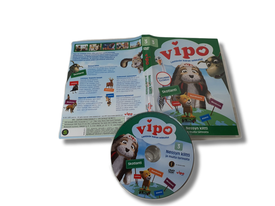 Lasten DVD -elokuva (Vipo - Lentävän koiran seikkailut 3) S