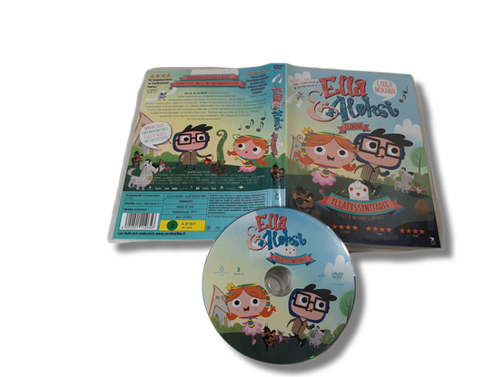 Lasten DVD -elokuva (Ella & Aleksi - Yllätyssynttärit) S