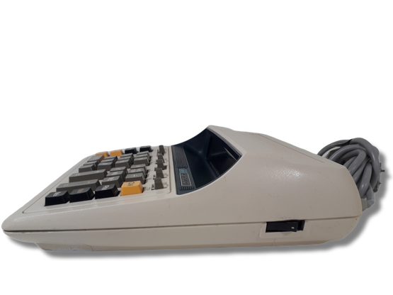 Vanha pöytälaskin (Canon Canola L1217)