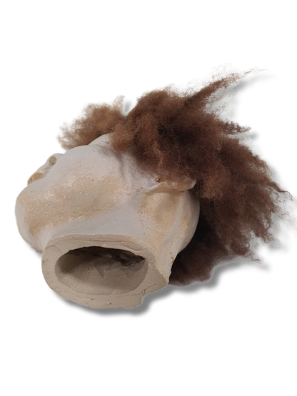 Keraminen koristepää (16 cm korkea)