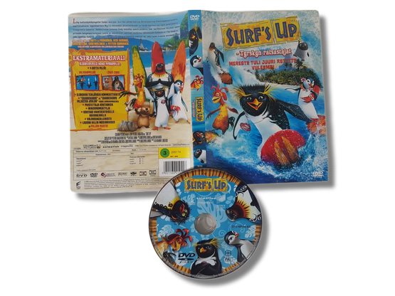Lasten DVD -elokuva (Surf's Up - Tyrskyn ratsastajat) S