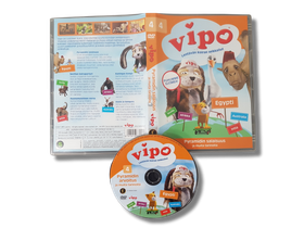 Lasten DVD -elokuva (Vipo 4 - Lentävän koiran seikkailut - Pyramidin salaisuus ja muita tarinoita) S