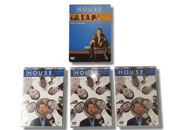 DVD -televisiosarja (House - 1. tuotantokausi) K18