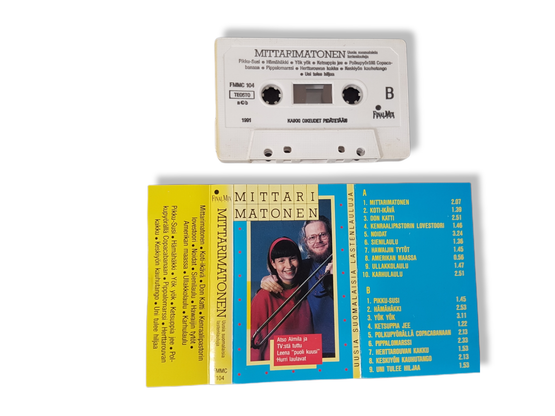 C-kasetti (Mittarimatonen - Atso Almila ja TV:stä tuttu Leena 