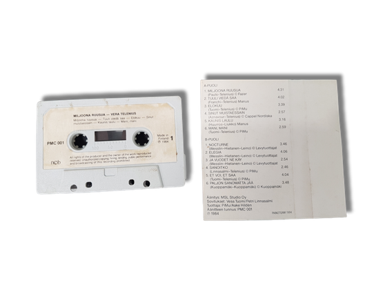 C-kasetti (Veera Telenius - Miljoona ruusua)