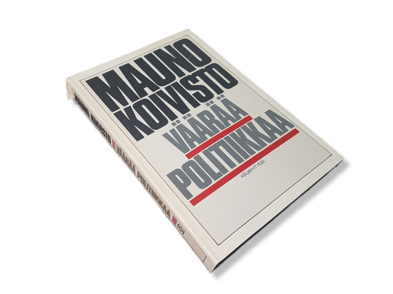 Kirja (Mauno Koivisto - Väärää politiikkaa)
