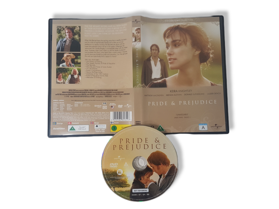 DVD -elokuva (Ylpeys ja ennakkoluulo) S
