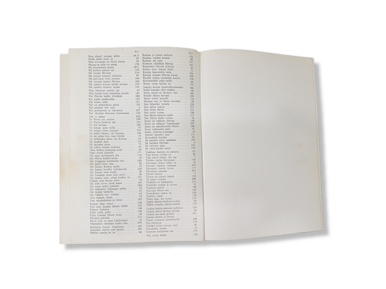 Nuottikirja / hengellinen laulu & -nuottikirja (Aimo Huttunen - Sävelten sanomia N:o 1-4)