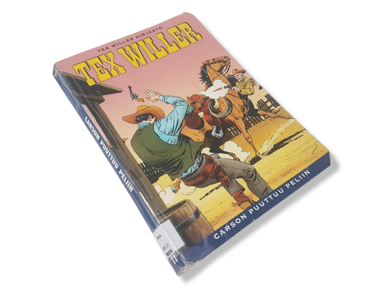 Kierrätyssarjakuva-albumi (Tex Willer - Carson puuttuu peliin)